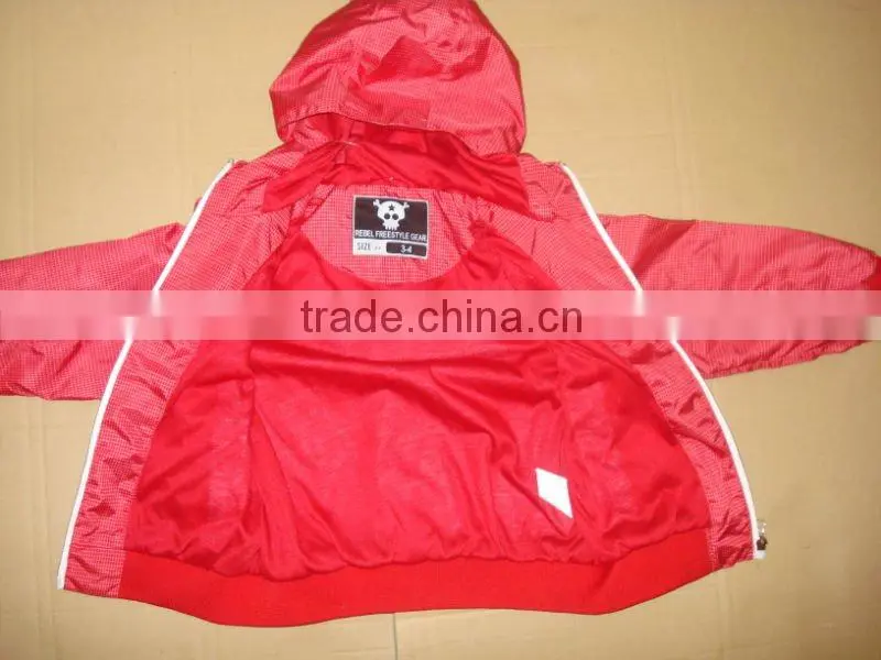 Girls spring windbreaker jackets