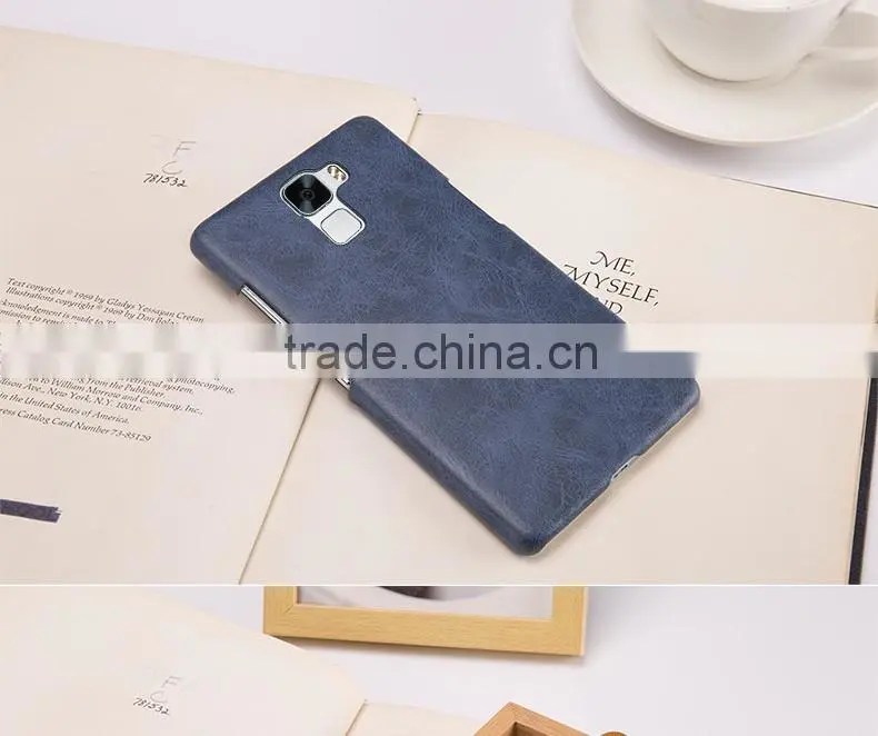 2016 New MOFi Case Housing for Huawei Honor 7, Mobile Phone Coque Leather Back Cover for Honor 7