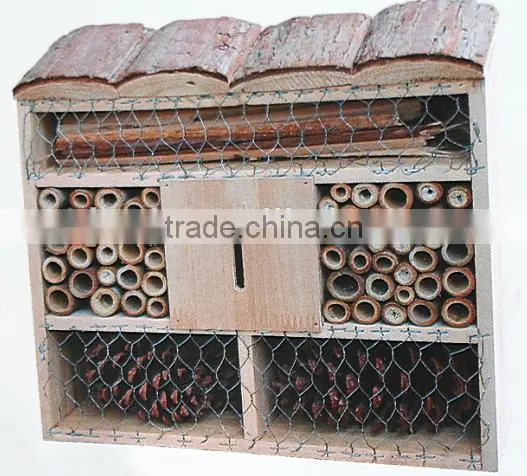 Garden Wooden Natural Insect Hotel