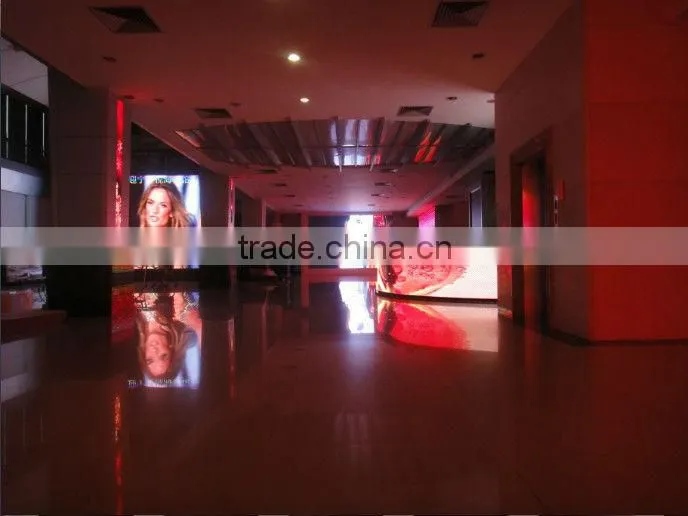 outdoor led advertising mobile display trailer