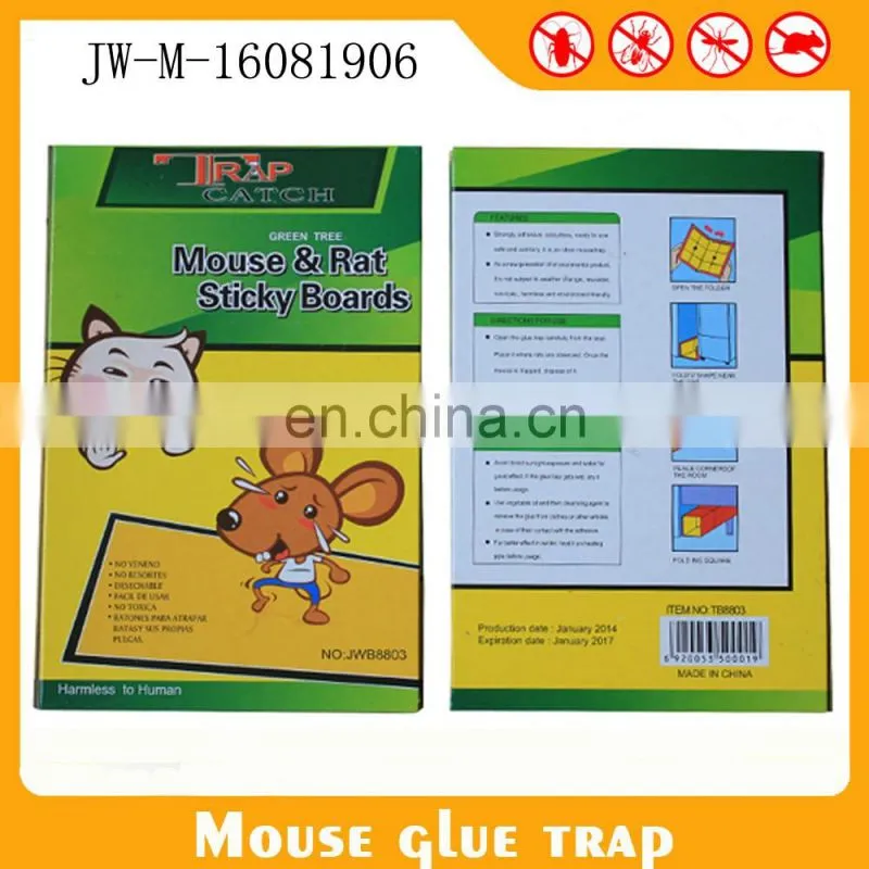 Sticky Mice Trap Paper Pad Rat Mouse Glue Trap For Garden