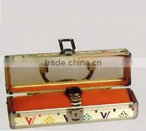 corrosion resisting hard shell raved watch case with code lock and handle