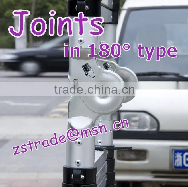 3-position telescopic ladder with joint(NEW DESIGN)