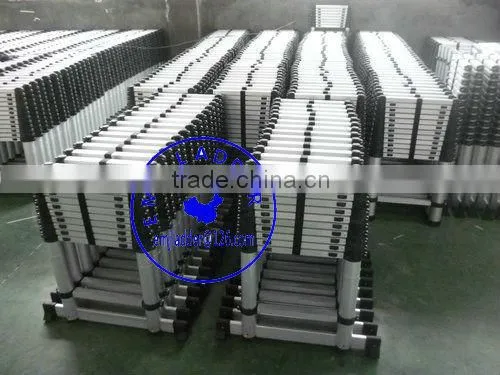 TELESCOPIC 3.2m ALUMINIUM DIY FOLDABLE EXTENDABLE BULIDERS MULTI PURPOSE LADDER