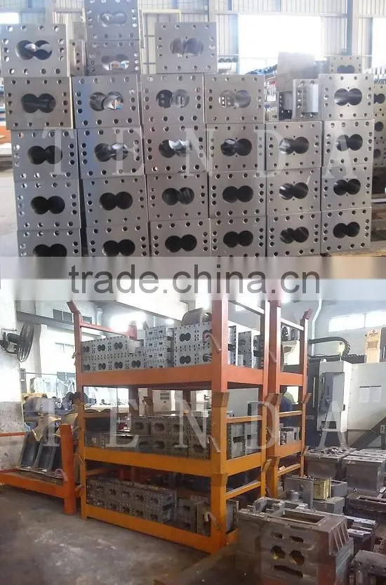 Various barrel for twin/single screw plastic extruder