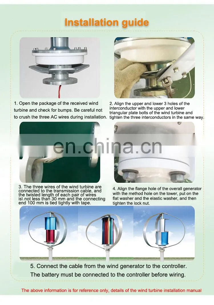12V 24V Vertical Axis Wind Turbines Generator With Controller Lantern 5 Blades Motor Kit For Home Hybrids Streetlight