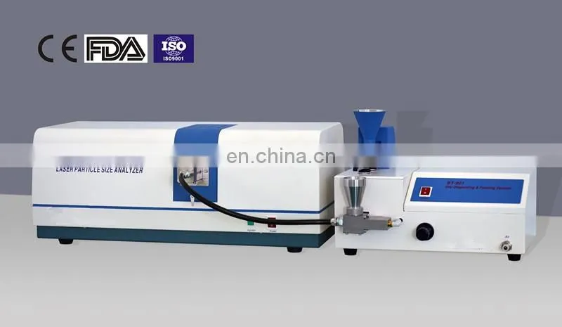 Dry and Liquid system particle size analyzer instrument