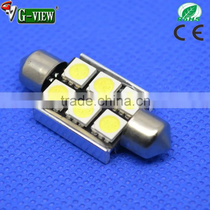 hotsale superbright canbus festoon led ,36mm 6smd festoon car led ,Error free auto led