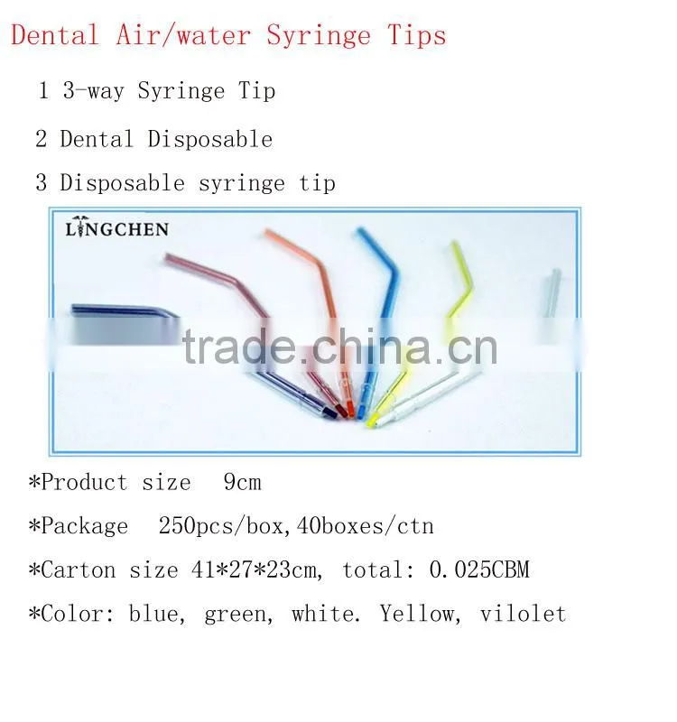 Supply good price Disposable Dental Air water Syringe