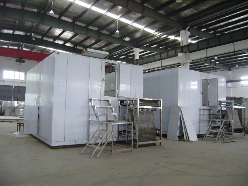 China Frozen Vegetable Production Line/Green Peas Quick Freezing Processing Machine