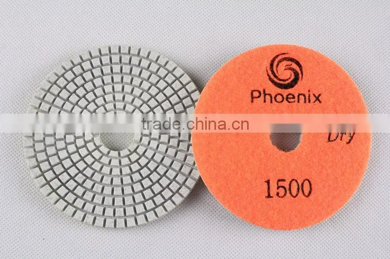4inch Wet & Dry Polishing pad (White resin)