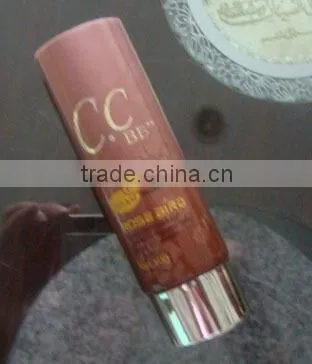 plastic flexible tube with metallized cap,cosmetic packaging tube,lotion tube