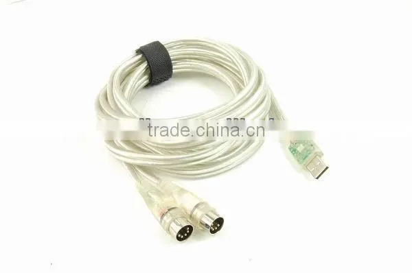 1.5 Meters Guitar Midi Cable For Studio Recording UMD002
