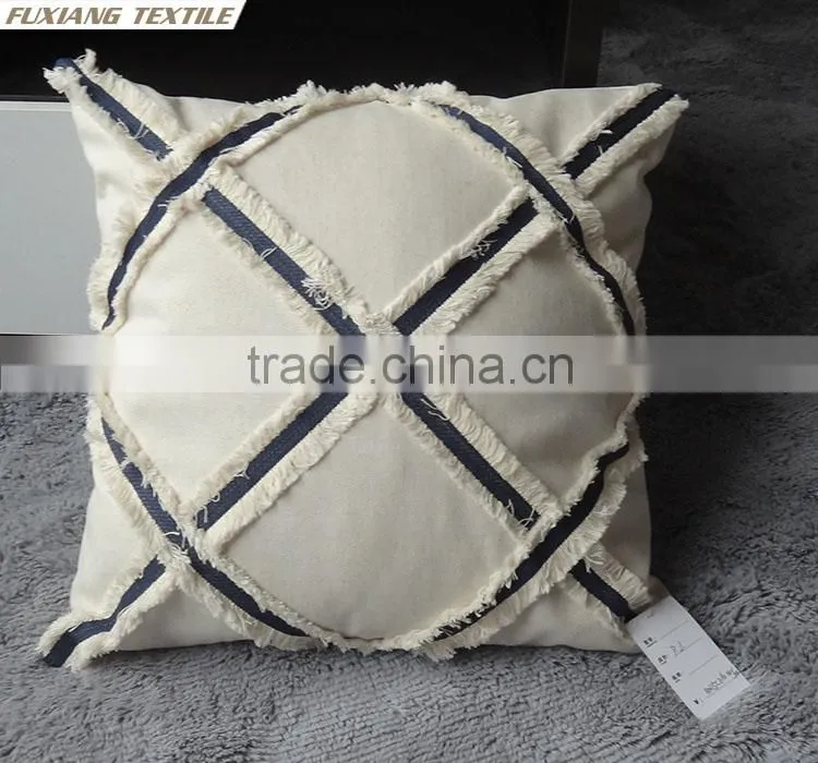 Handcrafted cotton decoration cushion for Home