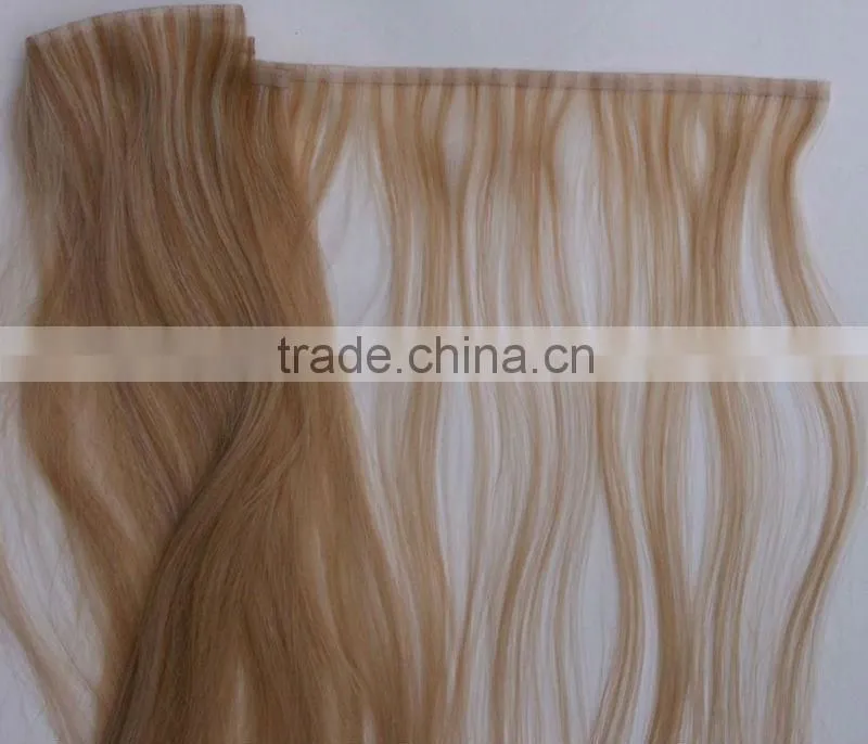 Blue super tape hair extension,colorful,easy to remeval 100% remy human hai