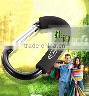 Hot sale aluminum firm baby stroller hook