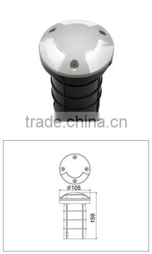 high quanlity high bright led underground light 3w from Sitatone 3 years warranty