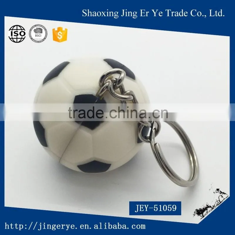 Football Shaped ABS Bottle Opener Key Chain