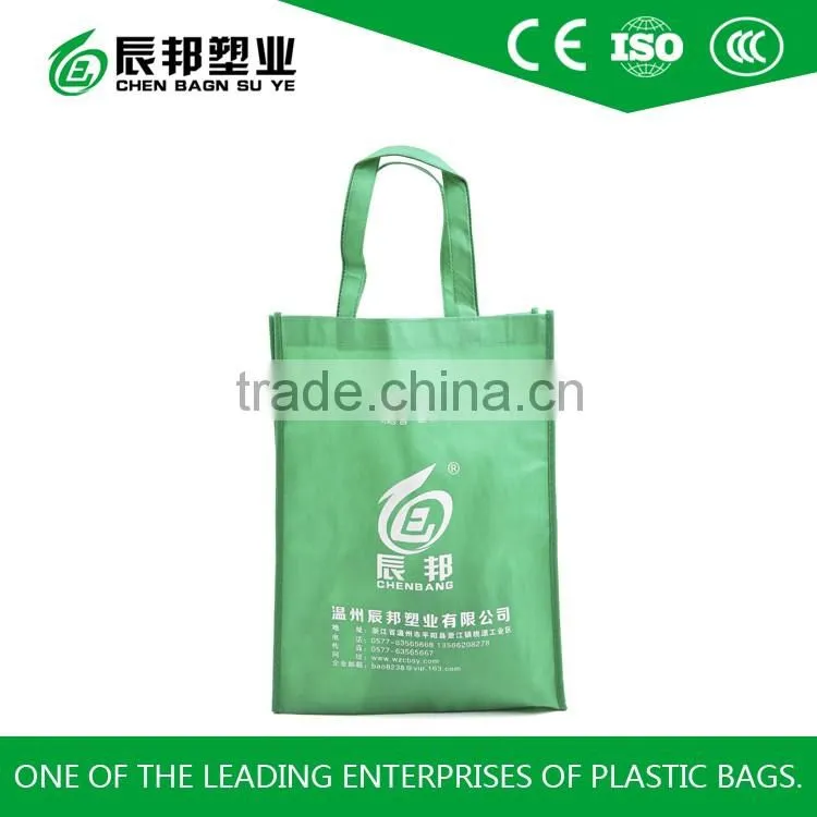 green non woven fabric bag