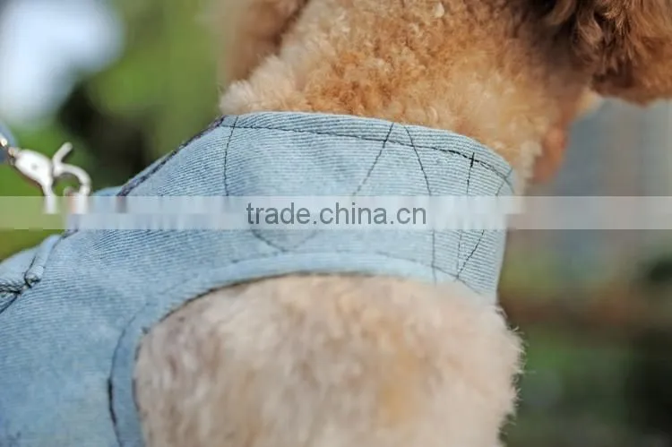 Pet leash The dog thoracic cowboy style cloth dog harness