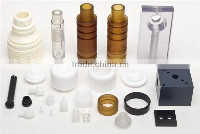 Black ABS Machined Parts CNC Precision Machining