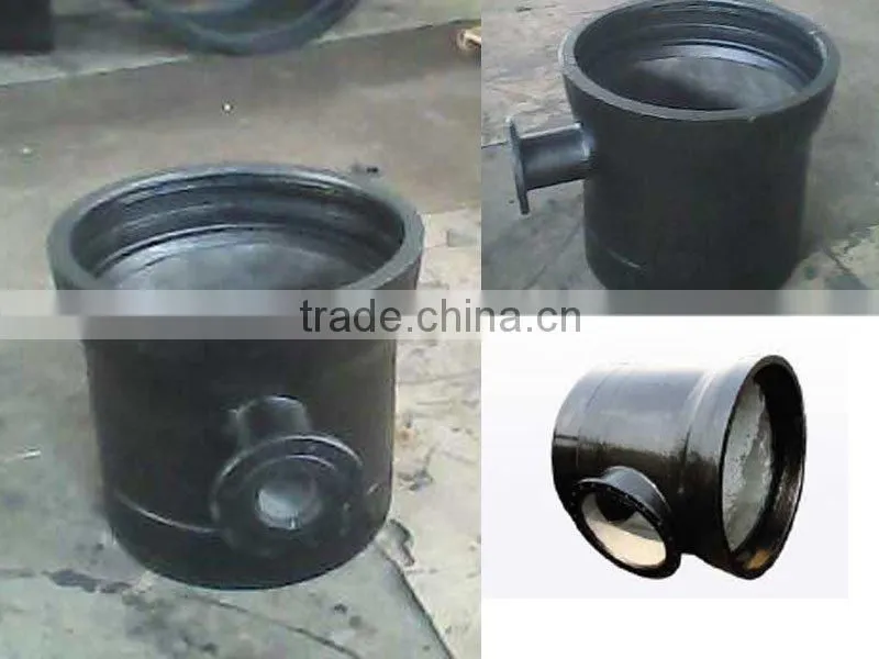 Socket flange socket cast iron pipe fitting