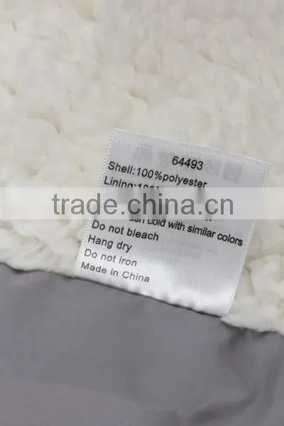 Lady's lining fleece 100%polyester stock winter vest