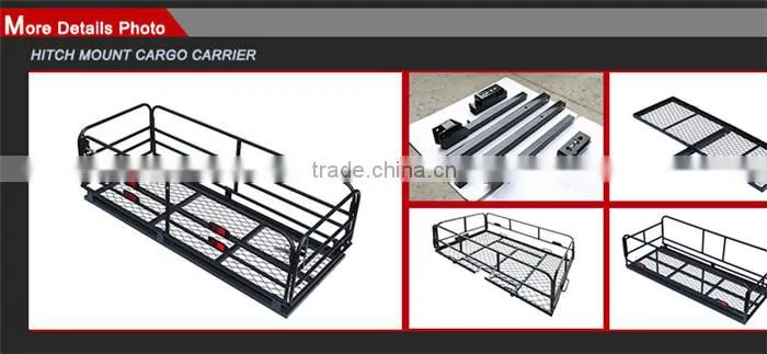 China manufacturer durable used hitch cargo carrier