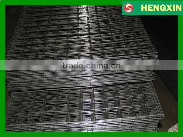 1x2 black welded wire mesh panel mesh fence panel