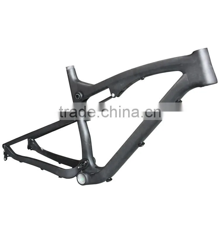 2015 27.5 ER full suspension mtb carbon frame 650B with BSA PF30