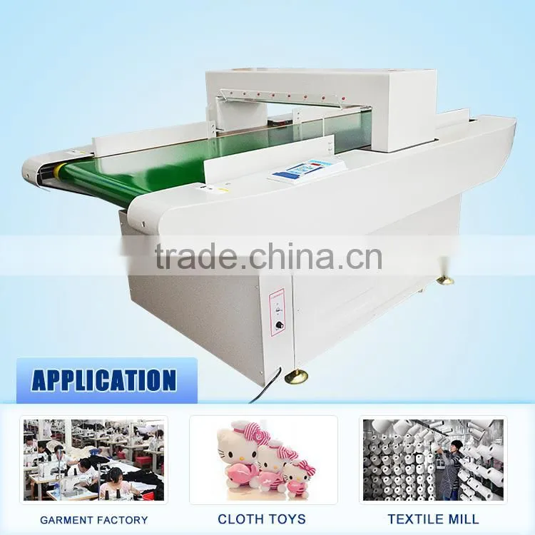 Automatic conveyor belt Metal Detector/food needle detector for Textile MCD-F02 made in china