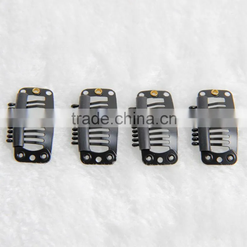 Hair Accessories U-shape Metal Clip For Hair Extension T-type Clips For Clip Hair Extension 6-10Teeth Metal Clips Hair Extension