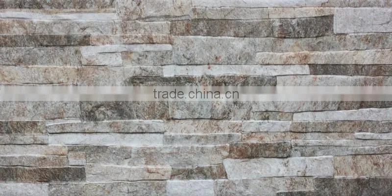 foshan 12'x24'outdoor stone wall tile design picture in tiles