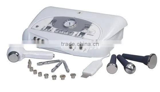 portable 4in1 ultrasonic Scrubber diamond Microdermabrasion machine