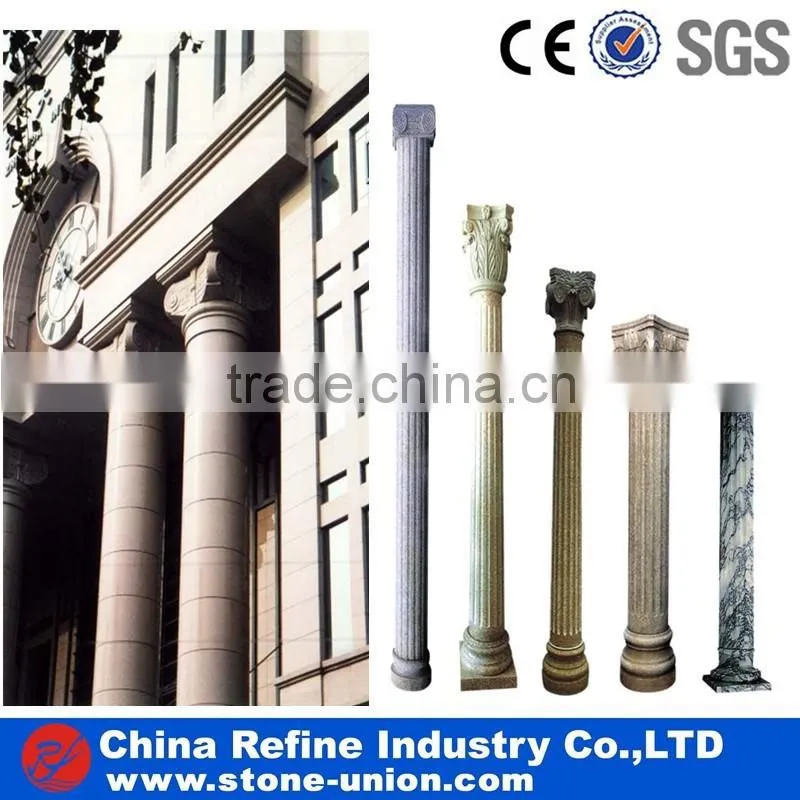 White Rome Carving Column Manufacturer