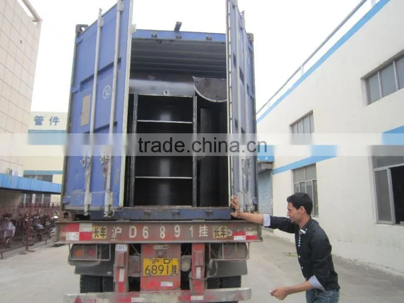 Hydraulic oval duct forming machine