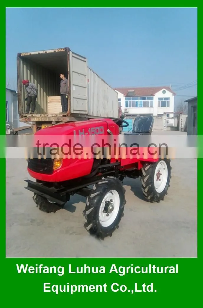 Cheap LHT-15HP Mini Tractor with avaliable implement