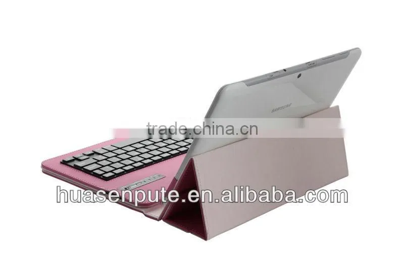 universal bluetooth keyboard with leather case for 9" /10.1"tablet inch