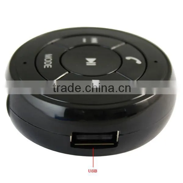 Wireless AUX Bluetooth Music Receiver Hands-free Car Kit Adapter