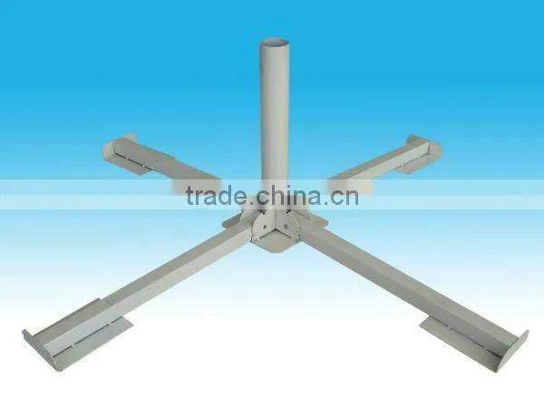 Four legs iron umbrella base for 22mm or 32mm