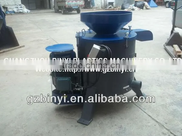 Plastic Pellets Dewatering Machinery, Vertical PET pellets Dewatering machine plant
