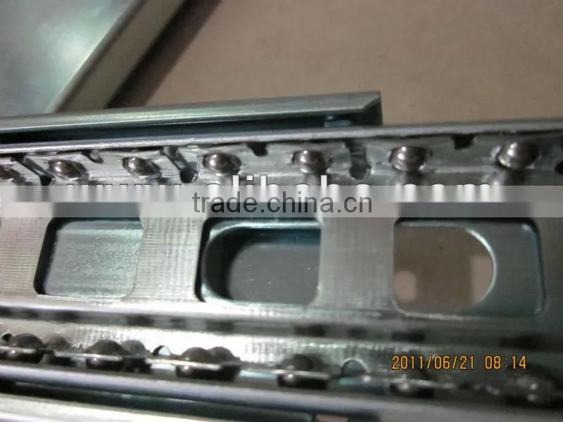 Jieyang hardware 42MM soft close drawer slide machinery for cabinets