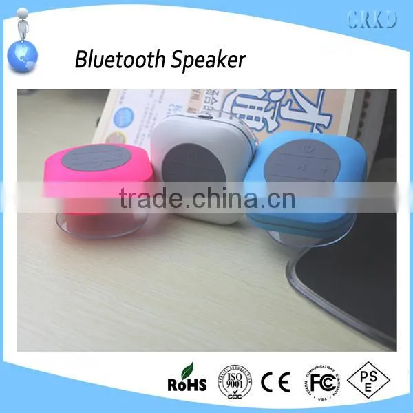 IPX4 rated waterproof wireless bluetooth speaker for iPad