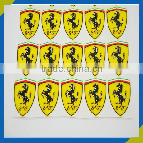 Sew-On Flocking Fabric 4G Advertising Patch Flock Transfer Badge Patches