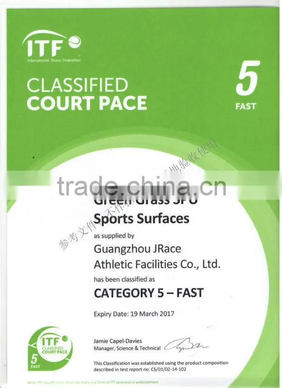 China factory price stadium athletic running rubber track synthetic running track material