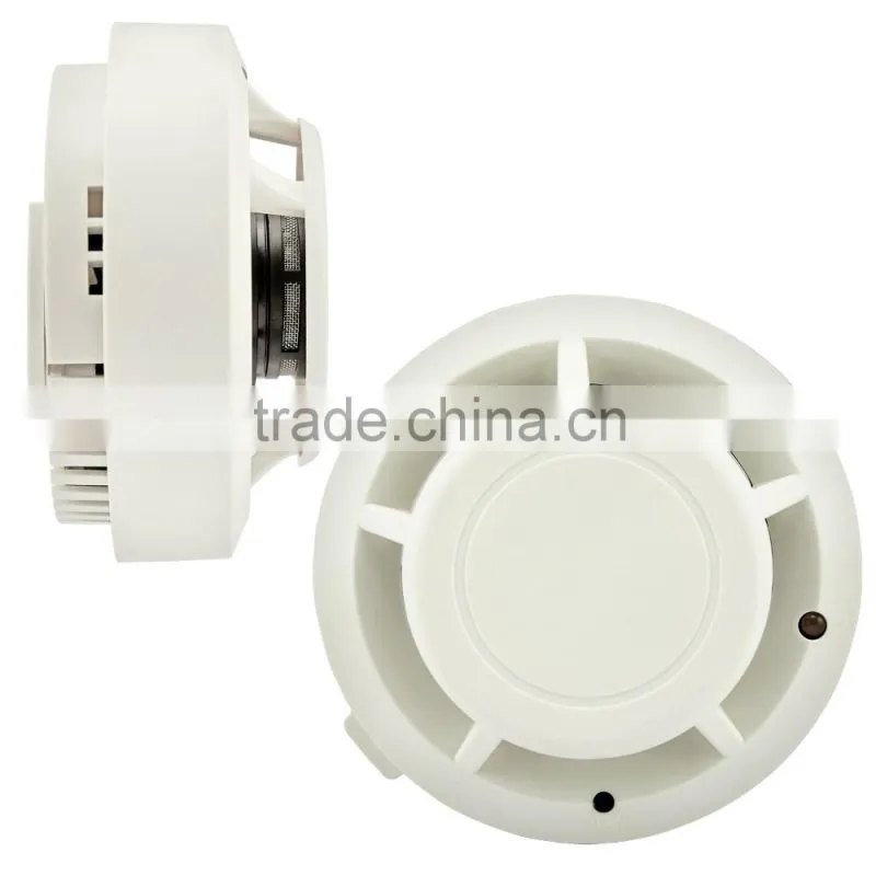 Universal popular used battery powered 3 ways of alarm Independent Wireless Home Smoke Detector for alarm system