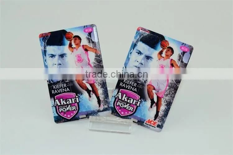 Credit card usb flash drive with full color printing