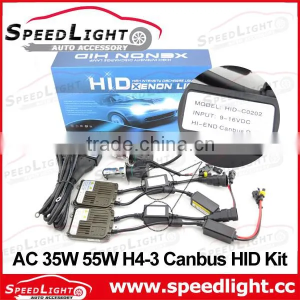 New Arrival 100% DSP and Smart Canbus IC Chip AC 35W 55W HID Kit