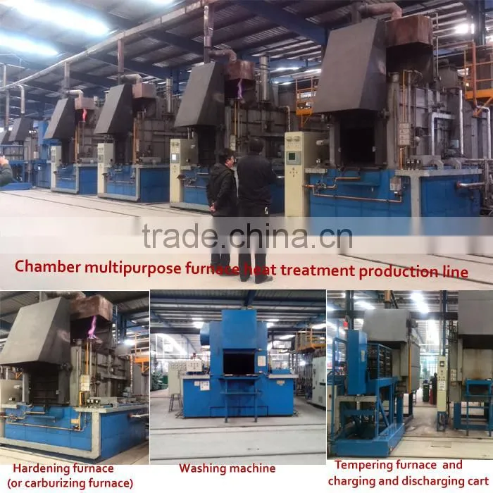 Sealed chamber carburizing quenching furnace