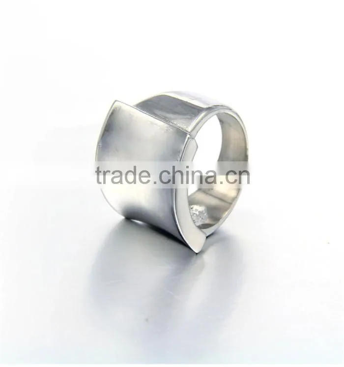 jewellery from china wholesale supplier steel ring women finger ring size